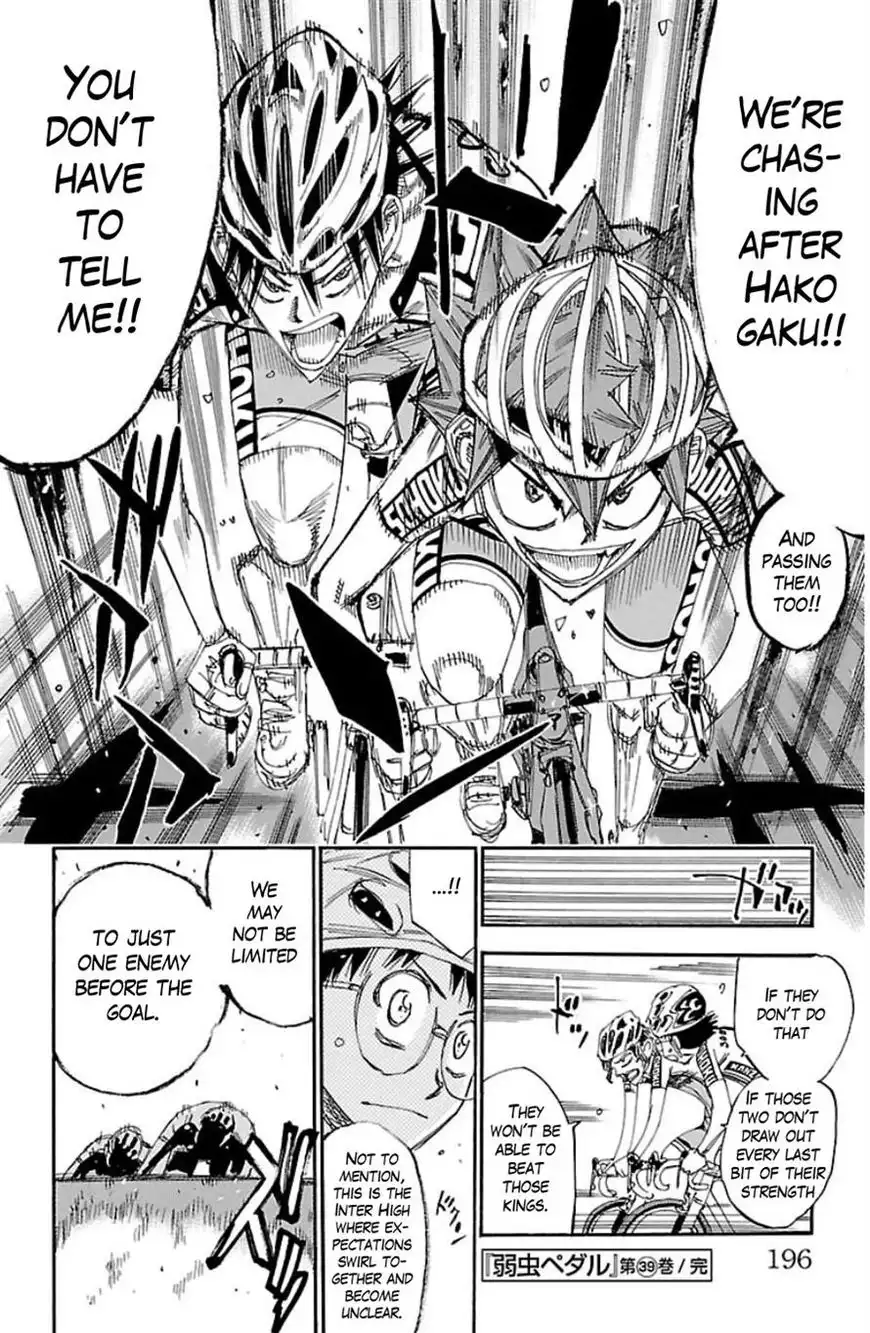 Yowamushi Pedal Chapter 337 18